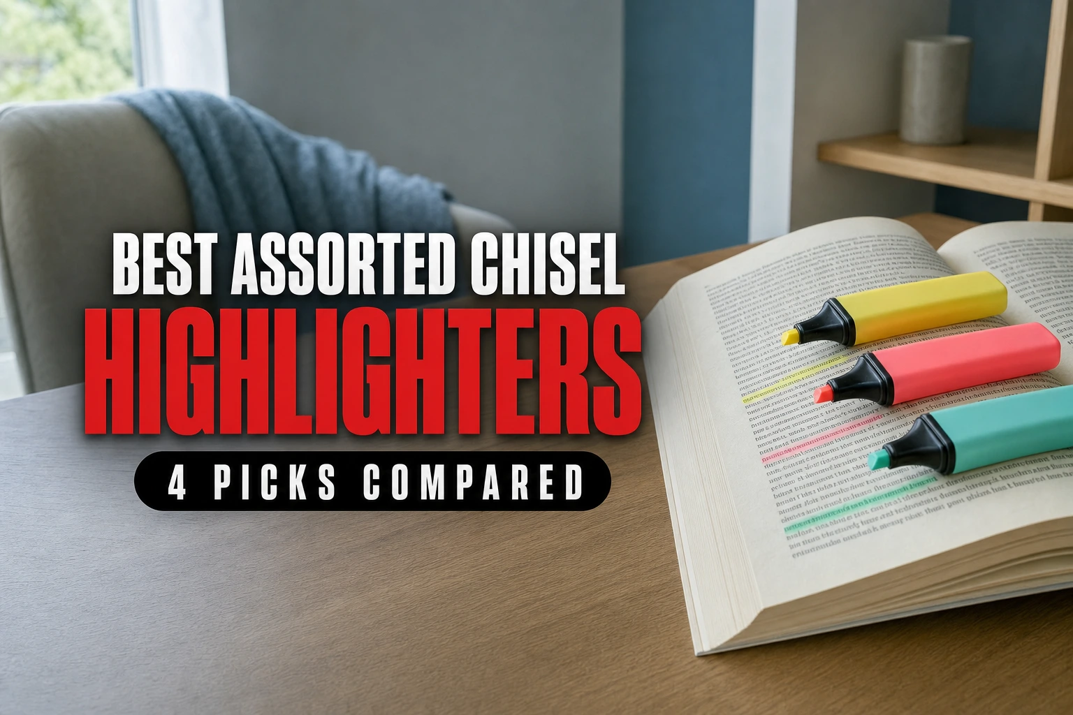 Best Chisel Tip Highlighters of 2026: Top 4 Picks